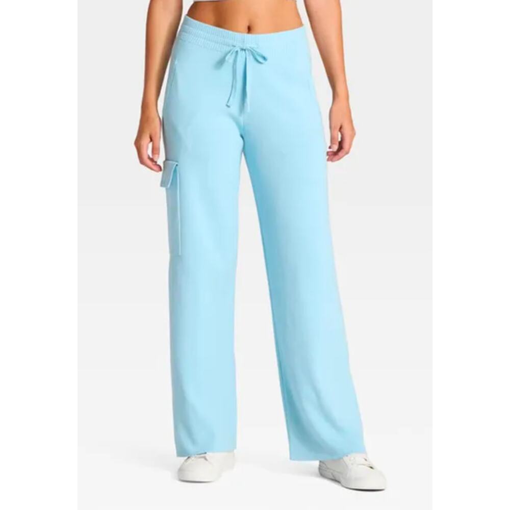 JoyLab Light Blue High Rise Cargo Pants XXL